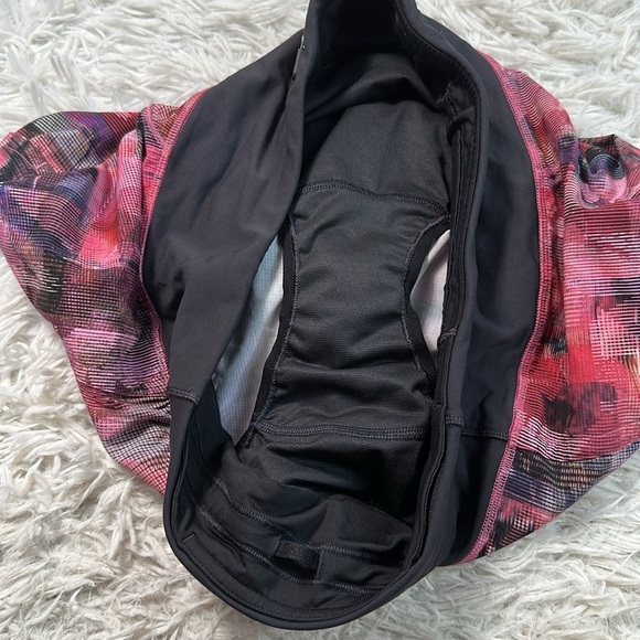 Lululemon Run Times Short II *4" Sun Dazed Multi Pink / Super Dark - Picture 3 of 7